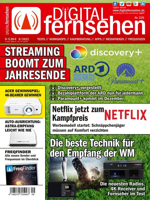 Title details for Digital Fernsehen by Auerbach Verlag and Infodienste GmbH - Available